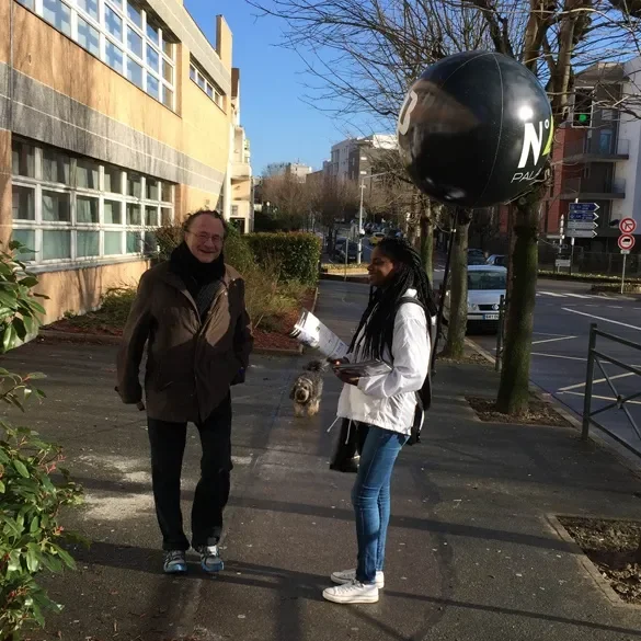 Sac a dos publicitaire