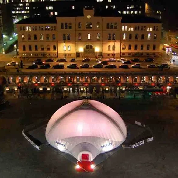 Photobooth gonflable