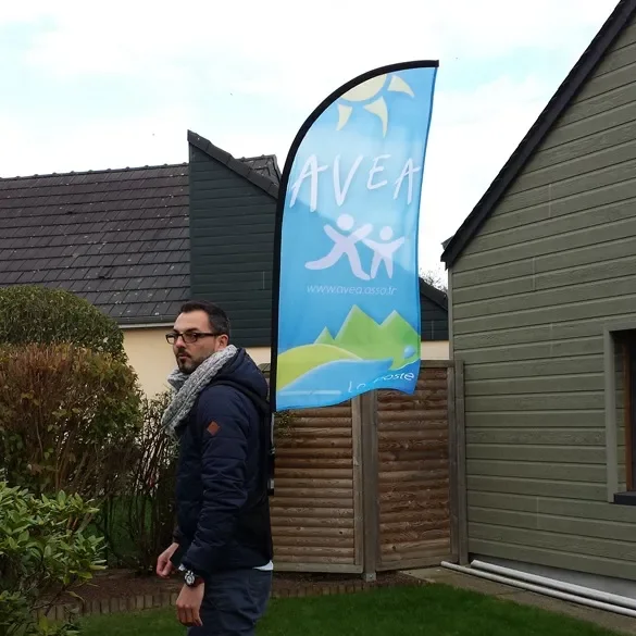 Sac a dos publicitaire