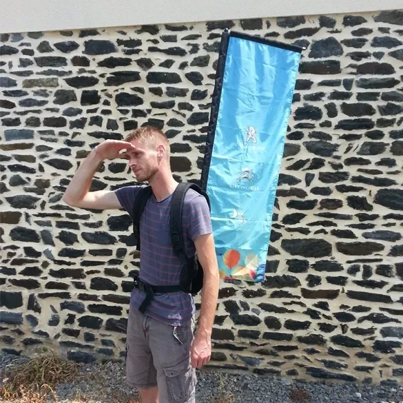 Sac a dos publicitaire