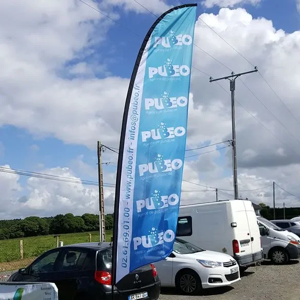 Drapeau publicitaire